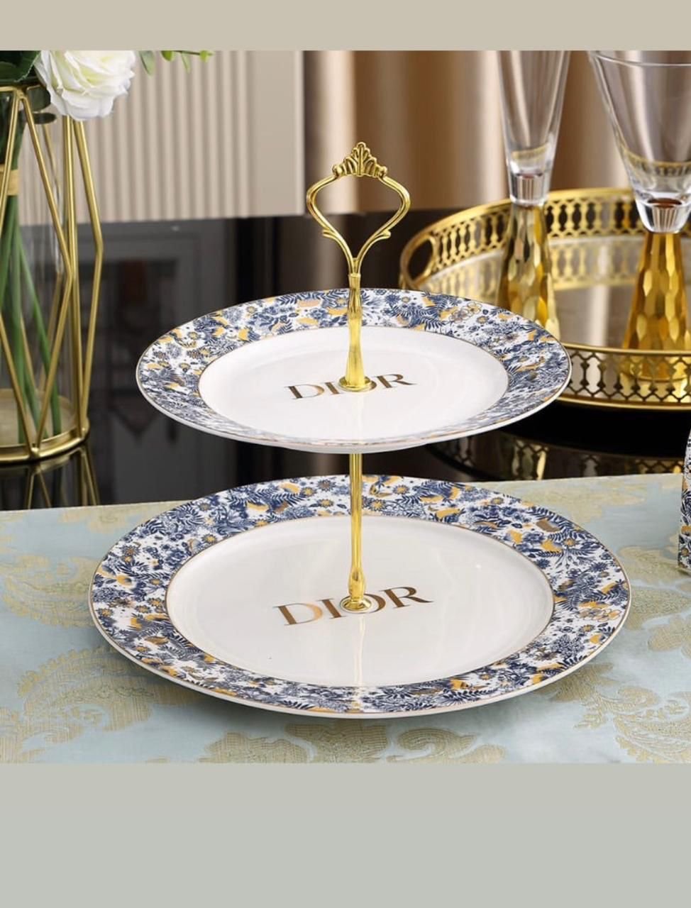 Dior Sweets stand of two tires